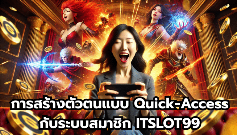 การสร้างตัวตนแบบ Quick-Access กับระบบสมาชิก ITSLOT99