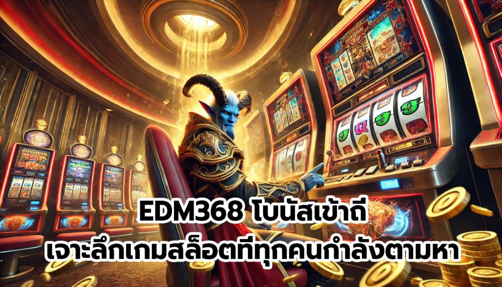 EDM368 โบนัสเข้าถี่ เจาะลึกเกมสล็อตที่ทุกคนกำลังตามหา